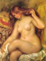 Bather with Blonde Hair Pierre Auguste Renoir